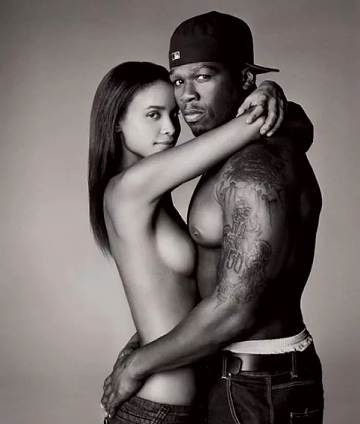 Joy Bryant and 50 cent for GQ