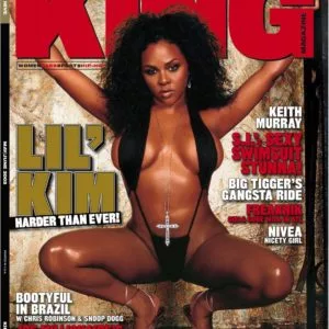 King Magazine cover Lil Kim