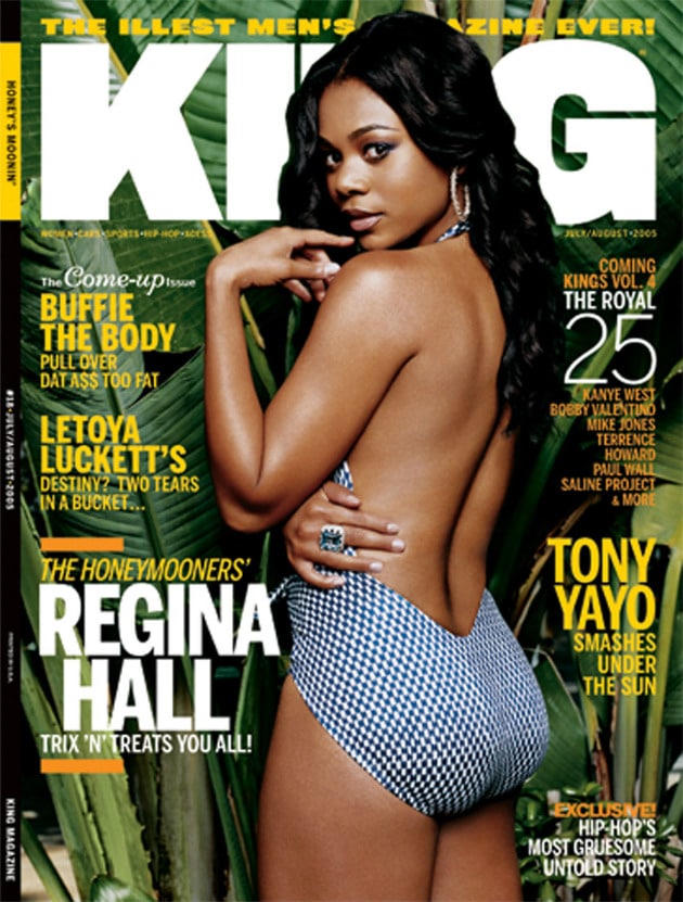 Regina Hall King Magazine cover