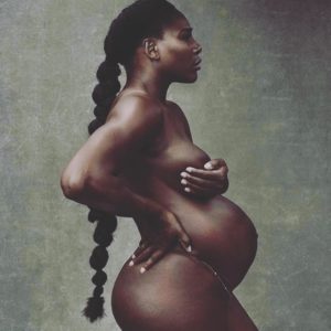 Serena Williams pregnant nudes