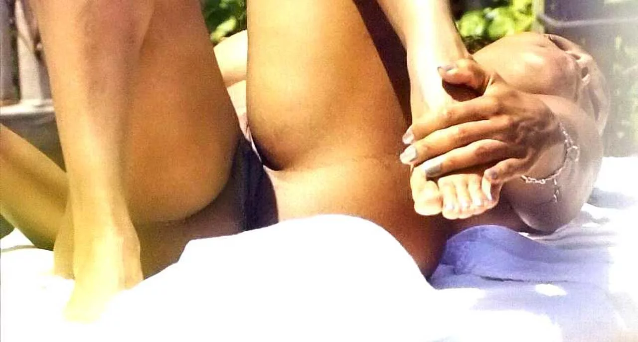 Janet Jackson Nude: The Infamous Sunbathing Pictures.