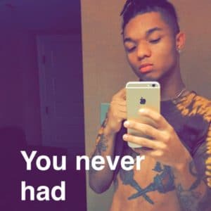 snapchat pic of swae lee that says you never had